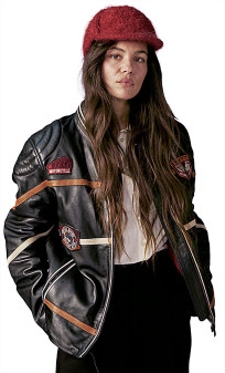 R66 Blouson Cuir Redskins