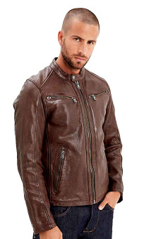 Gafino Blouson cuir Homme Daytona