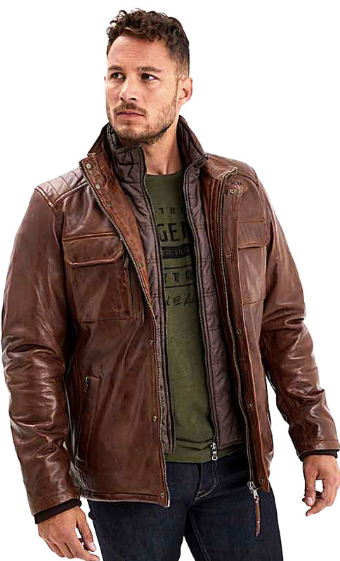 Crowell Blouson Cuir Homme Daytona