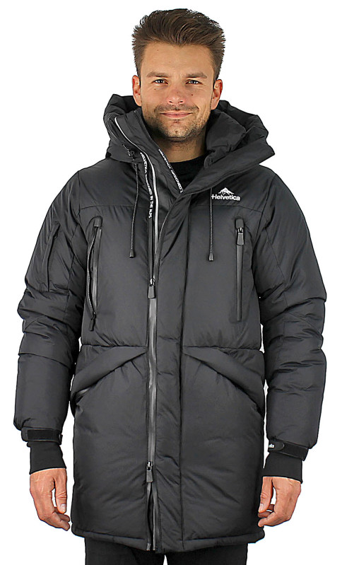 HELVETICA Parka Doudoune Longue pour homme EVER coloris noir couleur Noir Tailles Hommes S