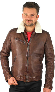 Platon Blouson Cuir Homme Daytona