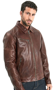 Mick Blouson cuir homme Daytona