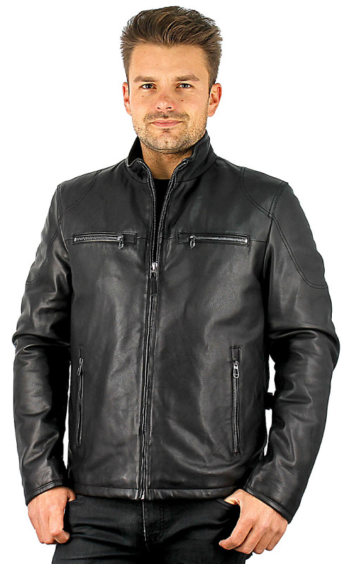 Jackson Blouson Cuir Homme Milestone