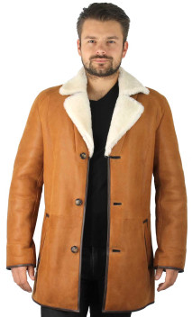 Duke Manteau Homme Peau Lainée L'Univers Du Luxe