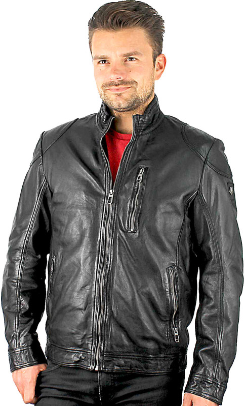 Pepino Blouson Cuir Homme Milestone