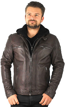 Drink Blouson Cuir Homme Oakwood