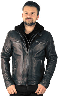 Drink Blouson Cuir Homme Oakwood