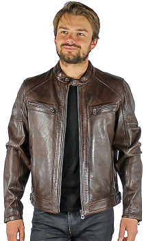 Collins Blouson cuir Homme Daytona